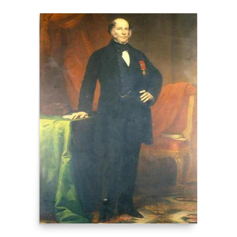 Edward Deas Thomson poster print, in size 18x24 inches.