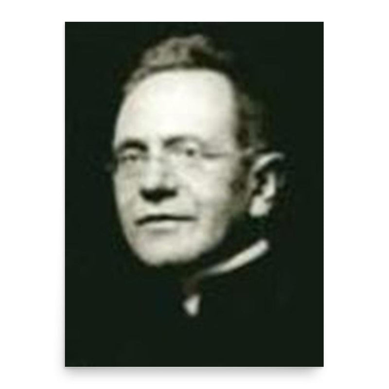 Edward Detkens poster print, in size 18x24 inches.