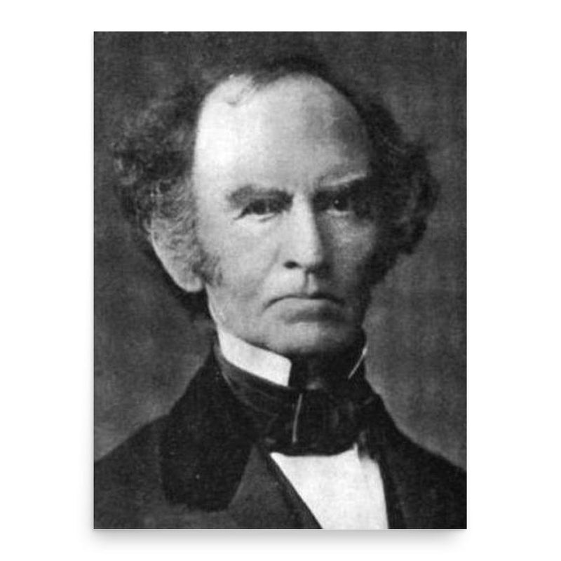 Edward Dickinson poster print, in size 18x24 inches.