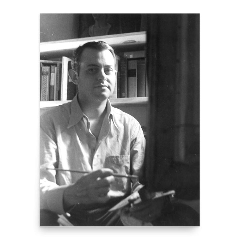 Edward Dickson Reeder poster print, in size 18x24 inches.