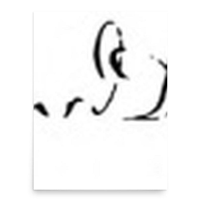 Edward Dorsey poster print, in size 18x24 inches.