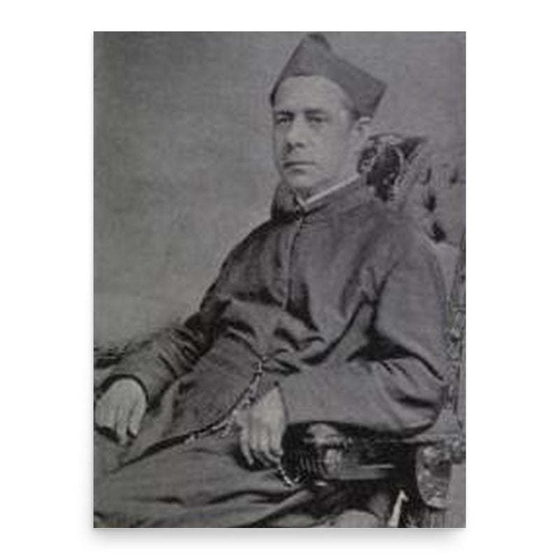 Edward Doucet poster print, in size 18x24 inches.