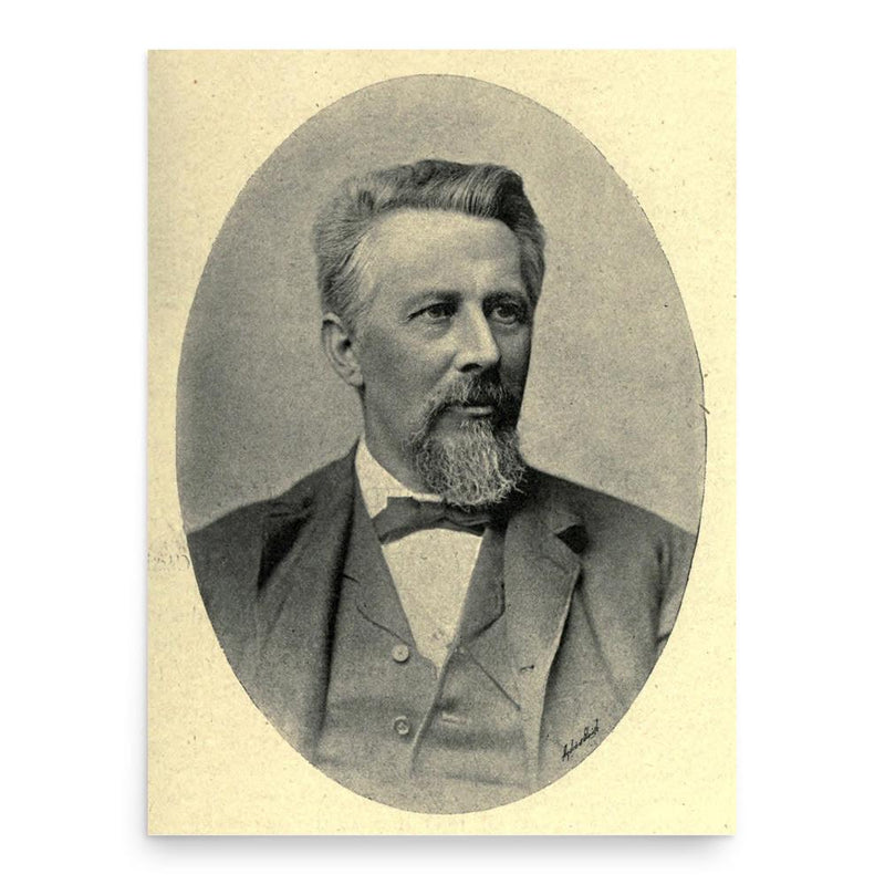 Edward Dowden poster print, in size 18x24 inches.