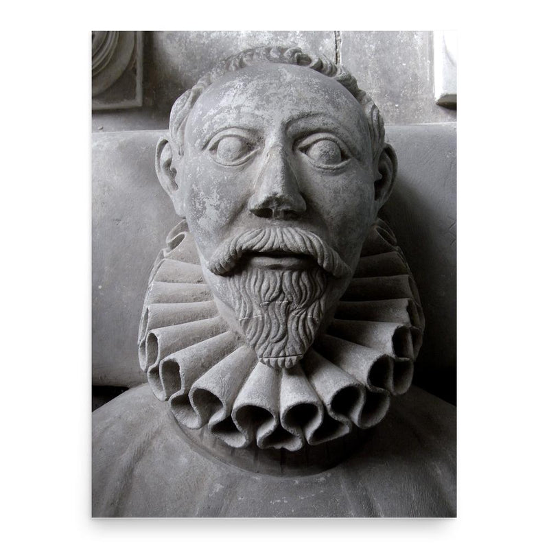 Edward Drew poster print, in size 18x24 inches.