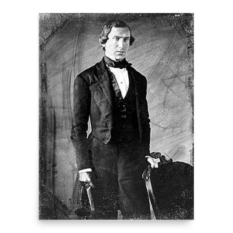 Edward Duffield Neill poster print, in size 18x24 inches.