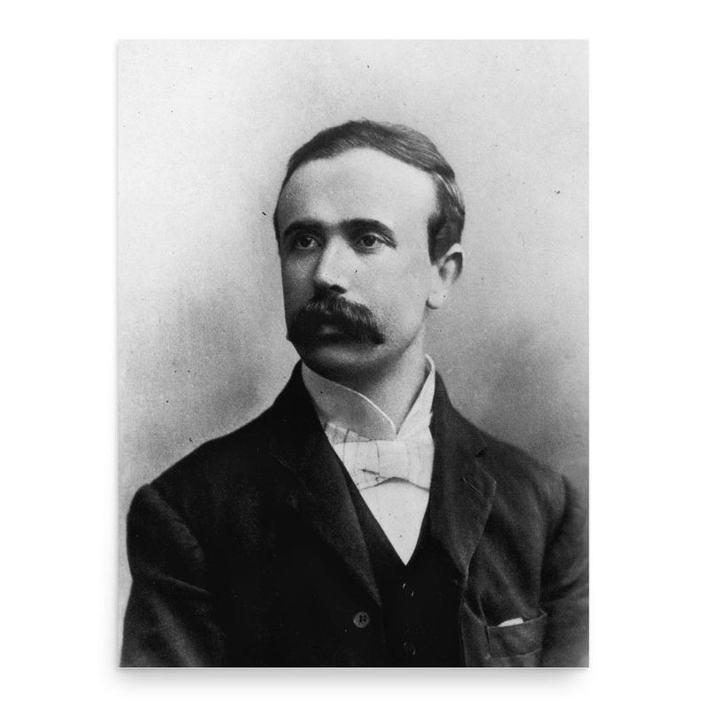 Edward Dyson poster print, in size 18x24 inches.