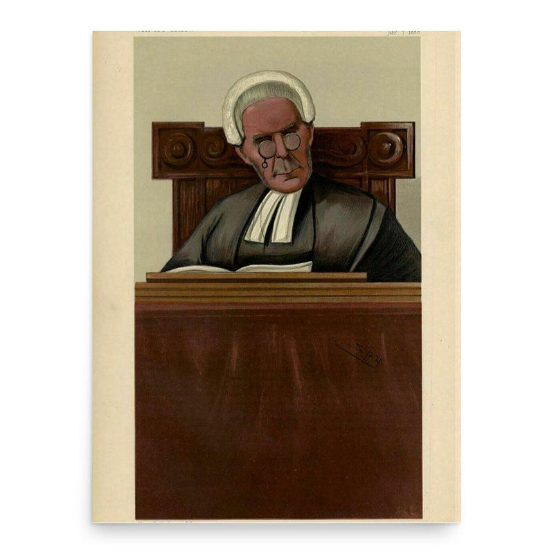 Edward Ebenezer Kay poster print, in size 18x24 inches.