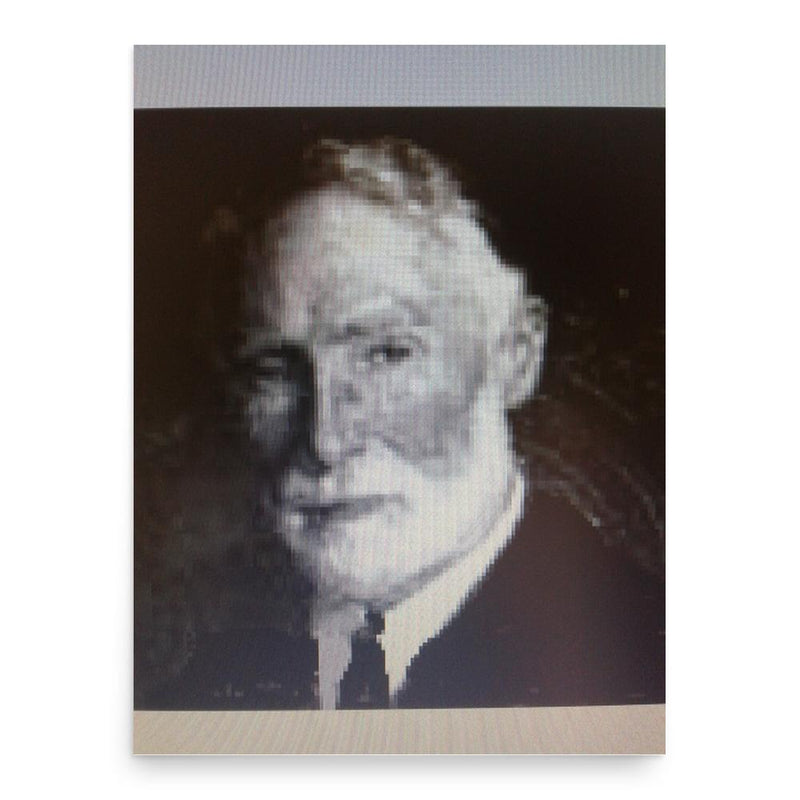 Edward Elhanan Berry poster print, in size 18x24 inches.