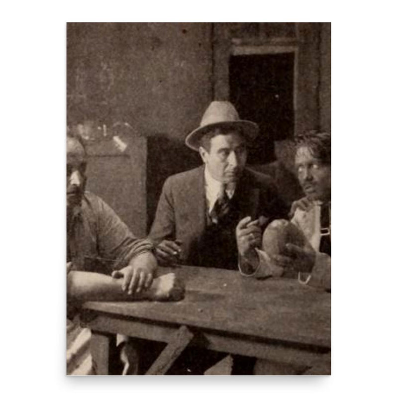 Edward Elkas poster print, in size 18x24 inches.