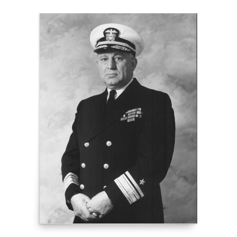 Edward Ellsberg poster print, in size 18x24 inches.