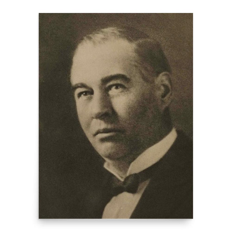 Edward Everett Eslick poster print, in size 18x24 inches.