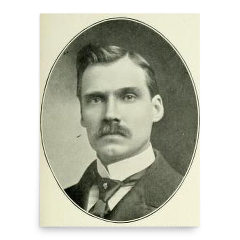 Edward Everett Robbins poster print, in size 18x24 inches.