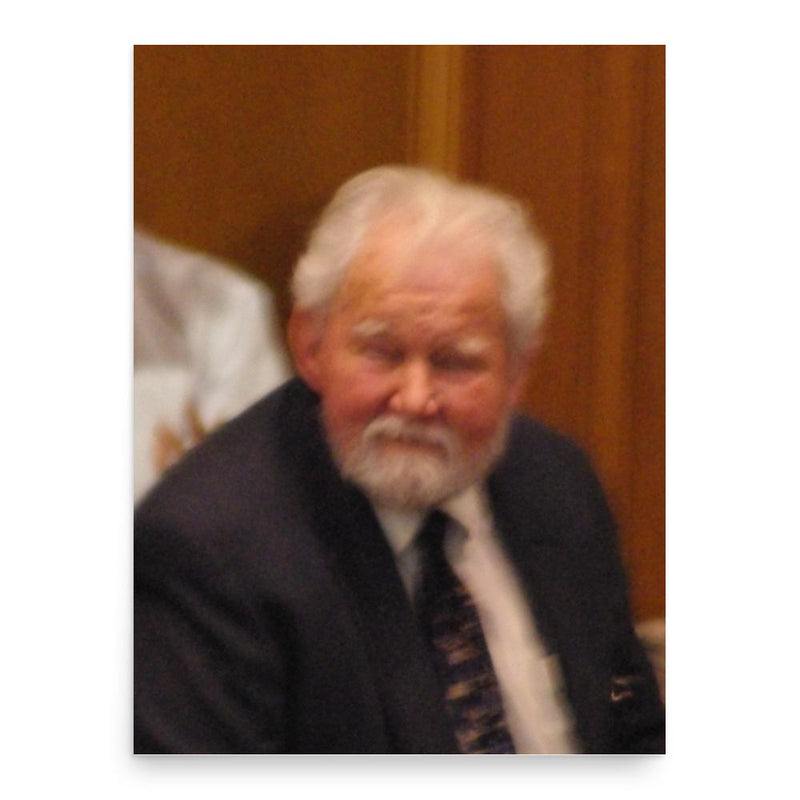 Edward Fadeley poster print, in size 18x24 inches.