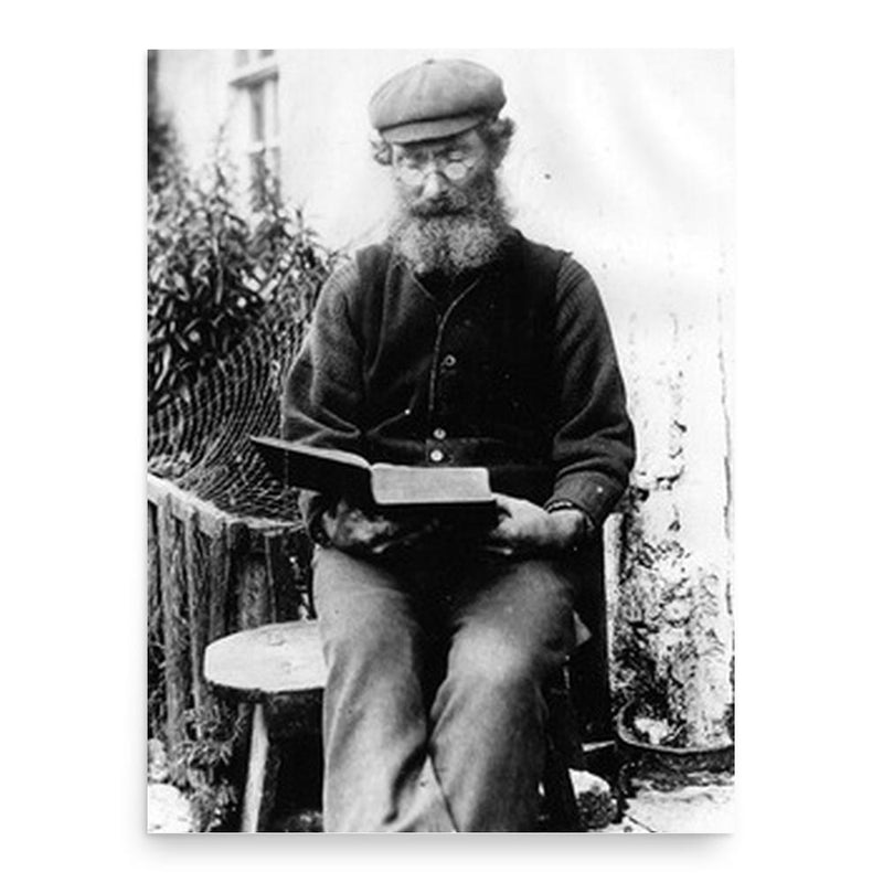 Edward Faragher poster print, in size 18x24 inches.