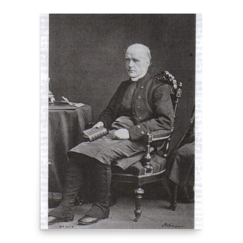 Edward Feild poster print, in size 18x24 inches.