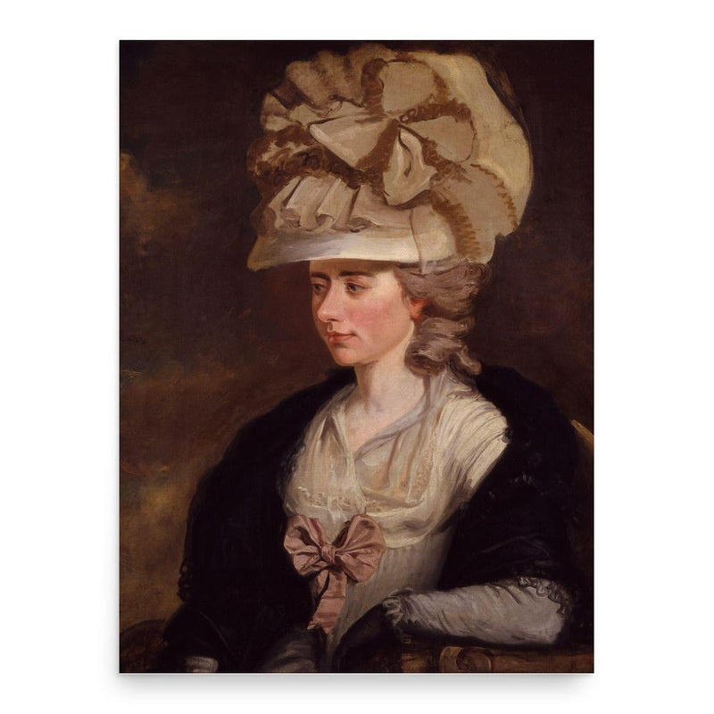 Edward Francis Burney poster print, in size 18x24 inches.