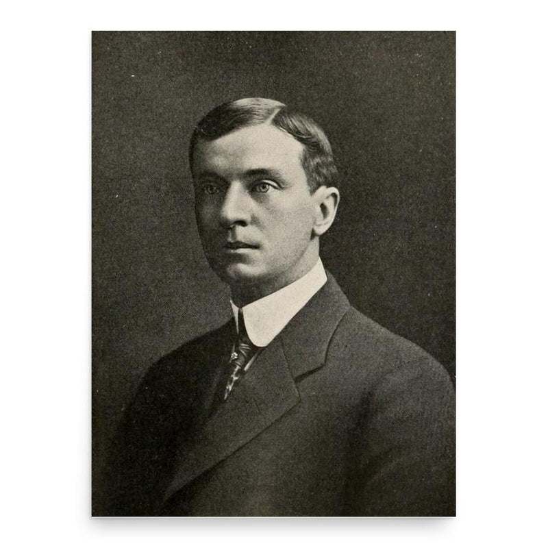 Edward Gardner Lewis poster print, in size 18x24 inches.