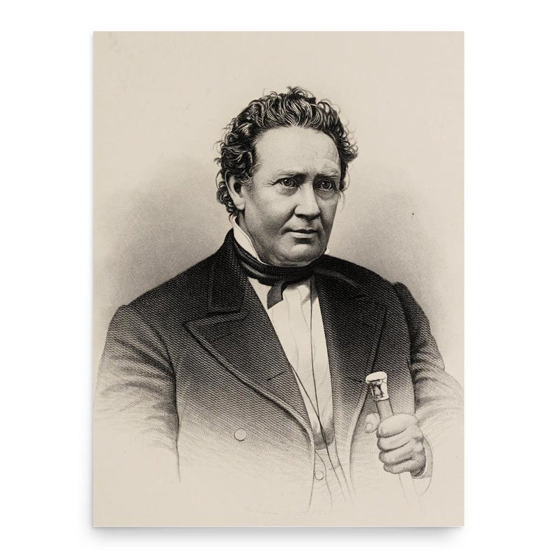 Edward George Ryan poster print, in size 18x24 inches.