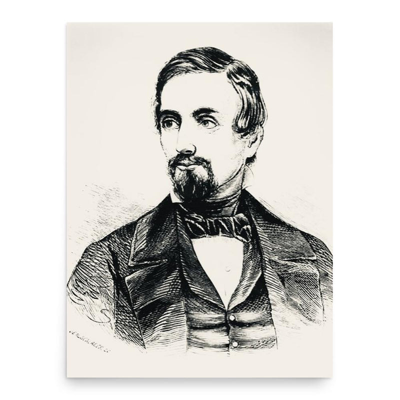 Edward Gilbert poster print, in size 18x24 inches.