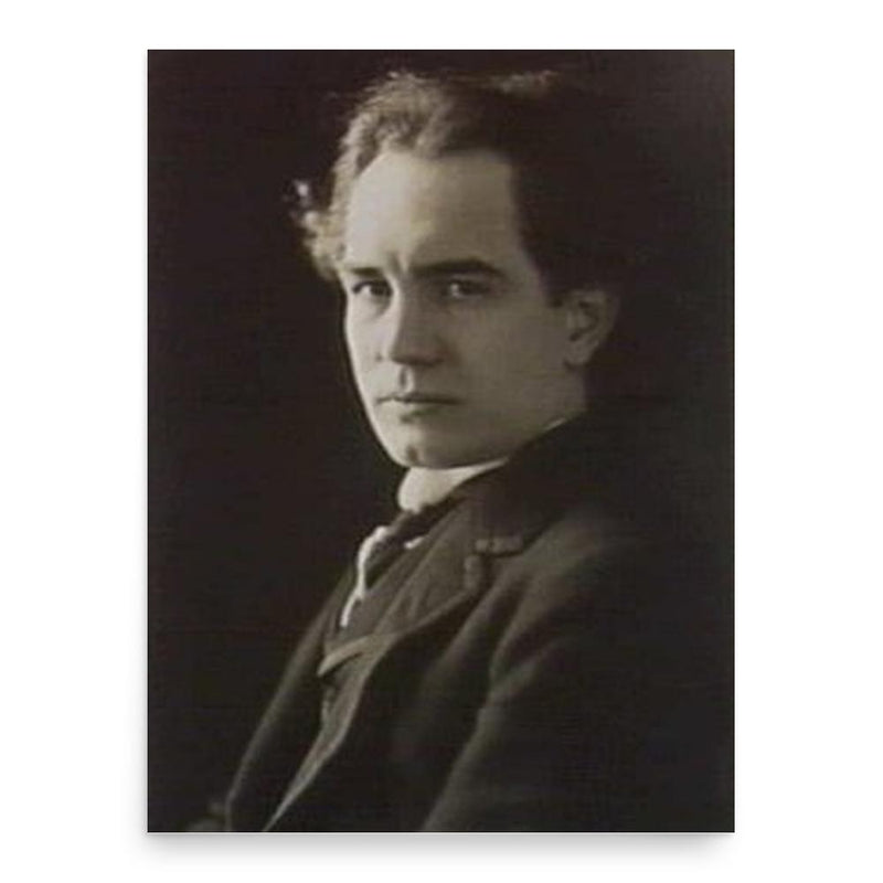 Edward Goll poster print, in size 18x24 inches.