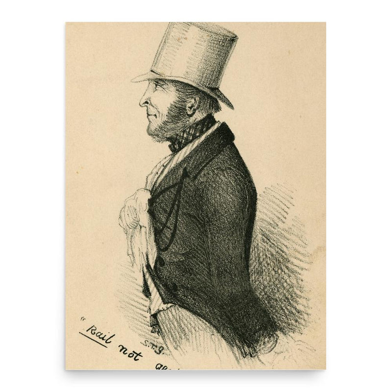 Edward Grundy poster print, in size 18x24 inches.