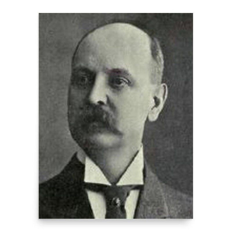 Edward Guss Porter poster print, in size 18x24 inches.