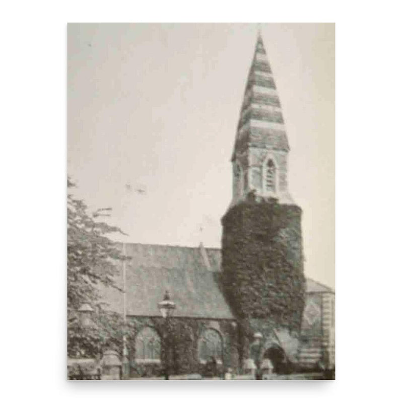 Edward Habershon poster print, in size 18x24 inches.