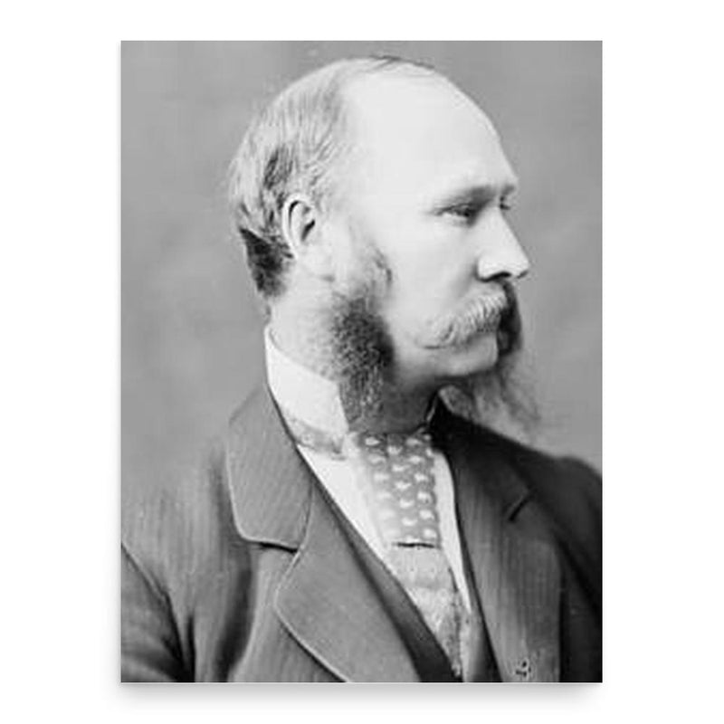 Edward Hackett poster print, in size 18x24 inches.