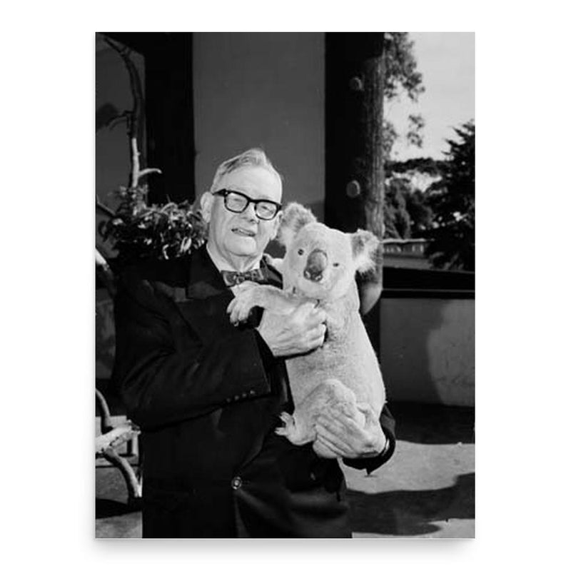 Edward Hallstrom poster print, in size 18x24 inches.