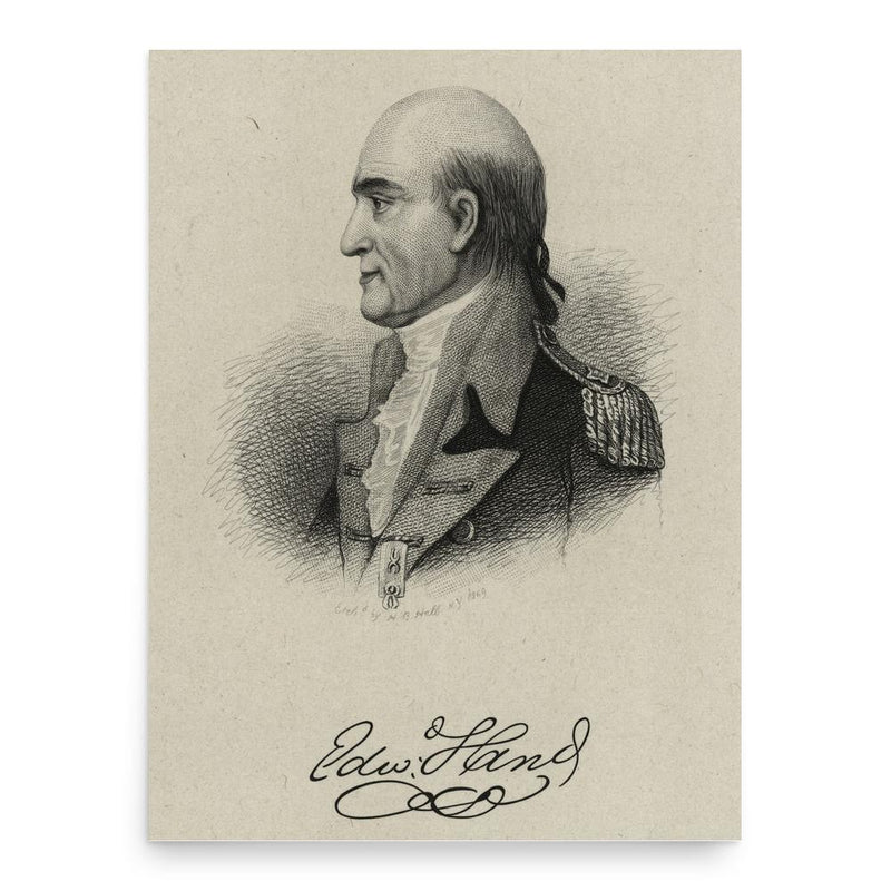 Edward Hand poster print, in size 18x24 inches.