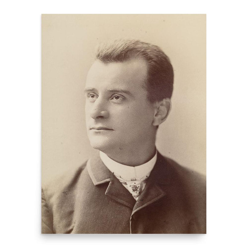 Edward Harrigan poster print, in size 18x24 inches.