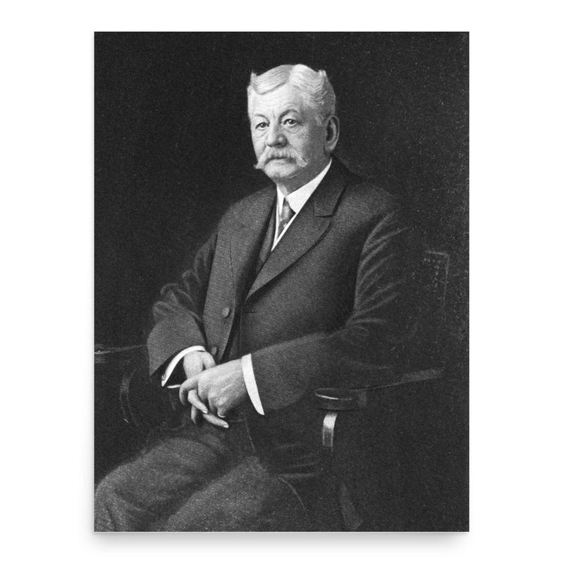 Edward Haven Mason poster print, in size 18x24 inches.