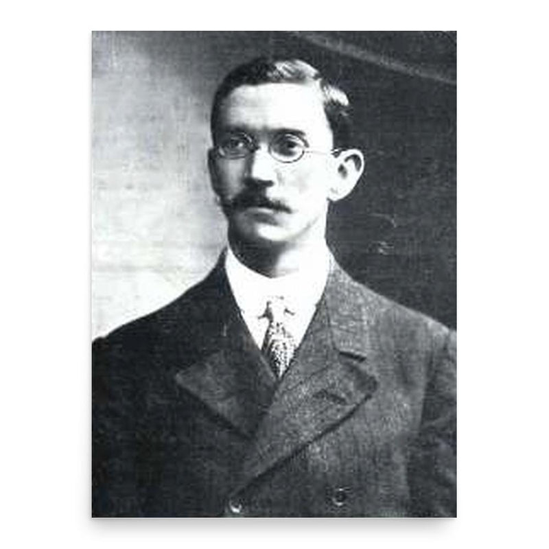 Edward Hawthorn poster print, in size 18x24 inches.