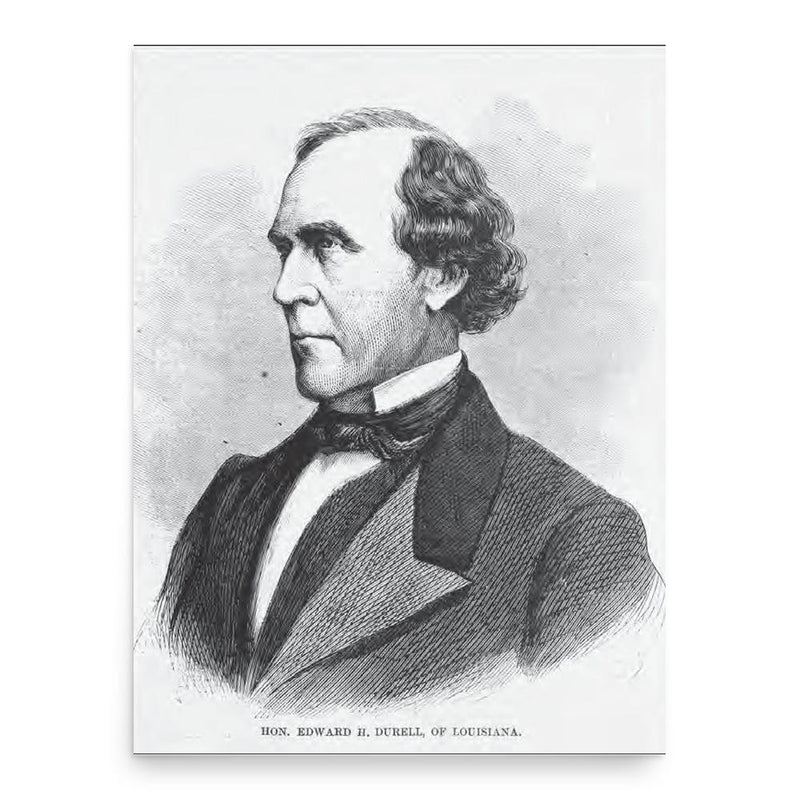 Edward Henry Durell poster print, in size 18x24 inches.