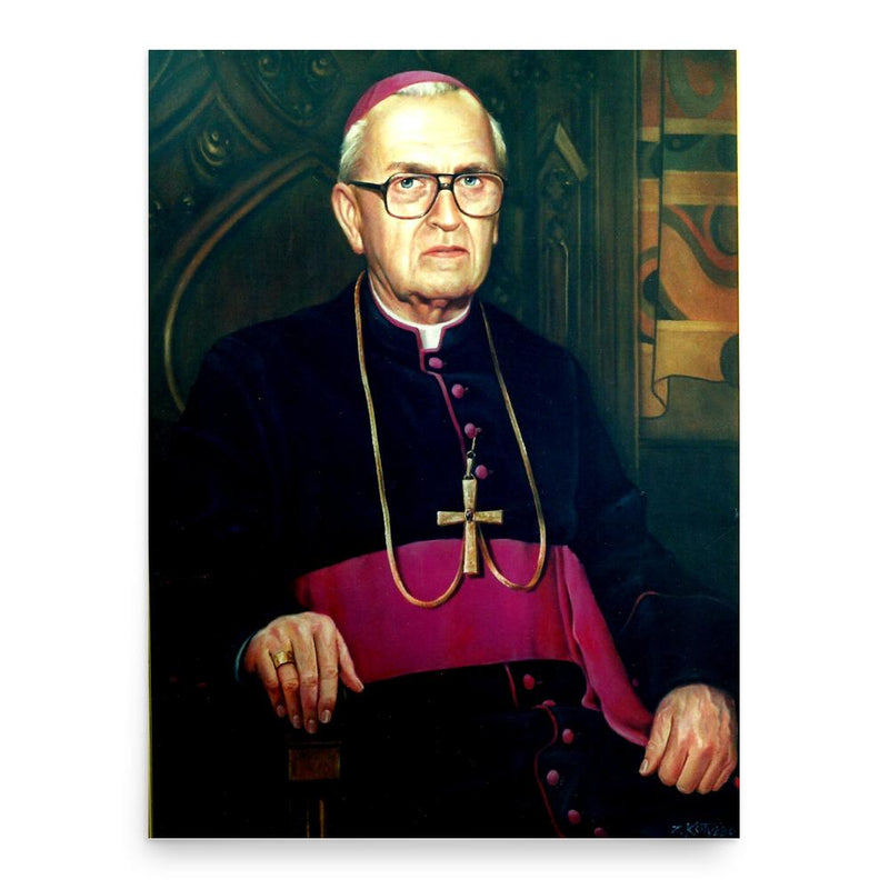 Edward Henryk Materski poster print, in size 18x24 inches.