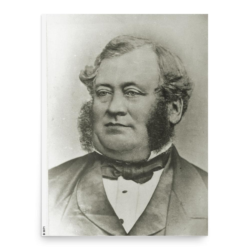 Edward Henty poster print, in size 18x24 inches.