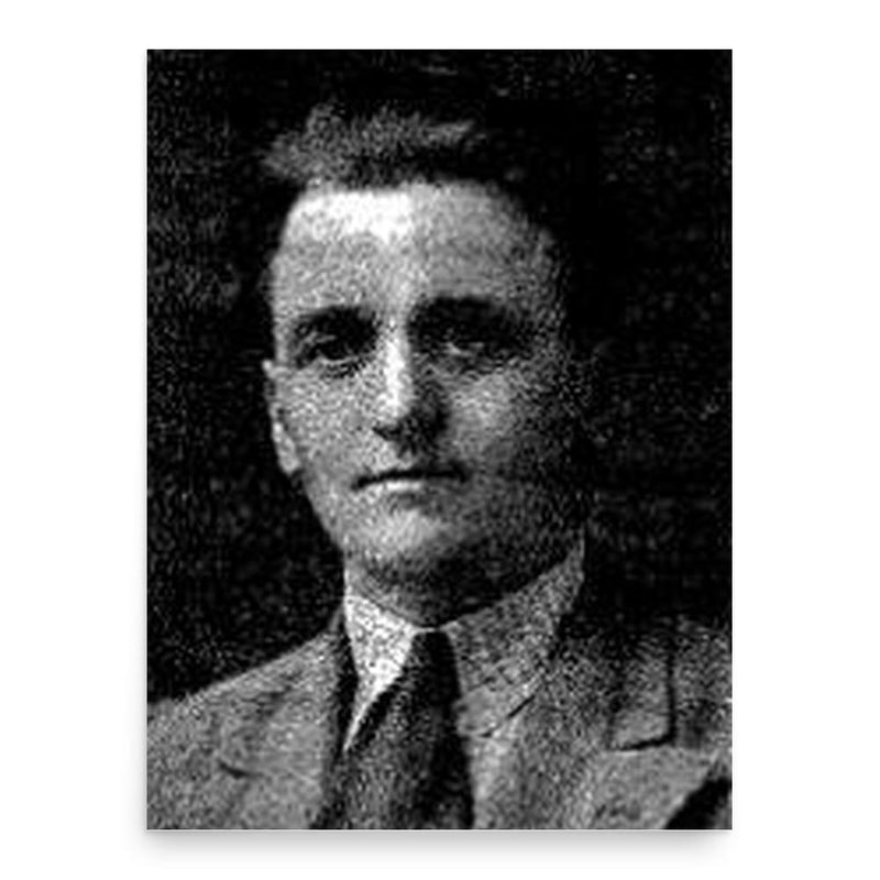 Edward Heppenstall poster print, in size 18x24 inches.