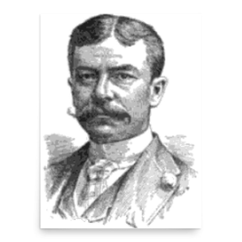 Edward Hibberd Johnson poster print, in size 18x24 inches.