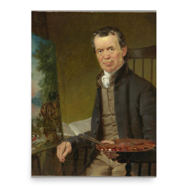 Edward Hicks poster print, in size 18x24 inches.