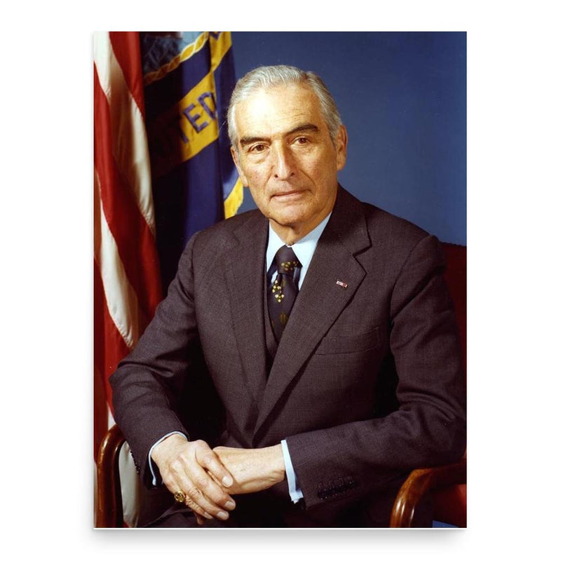 Edward Hidalgo poster print, in size 18x24 inches.