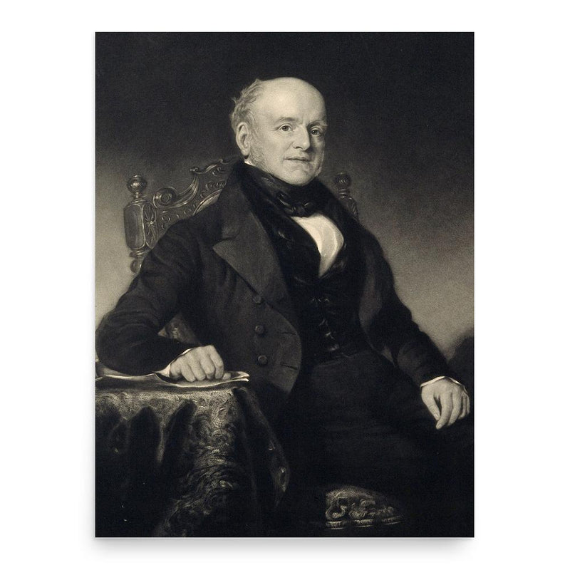 Edward Holme poster print, in size 18x24 inches.