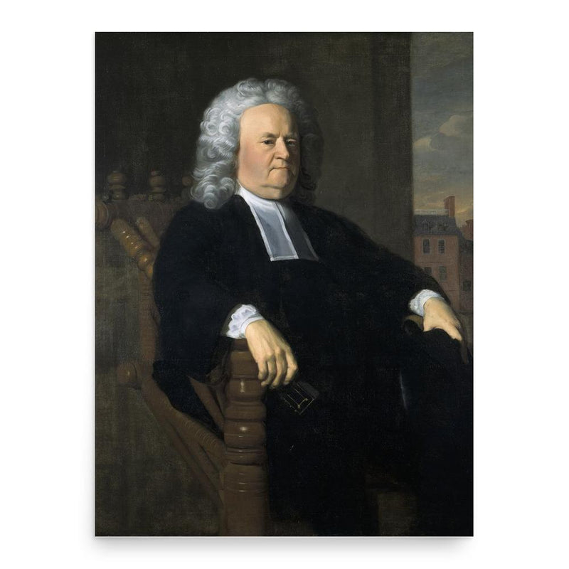 Edward Holyoke poster print, in size 18x24 inches.