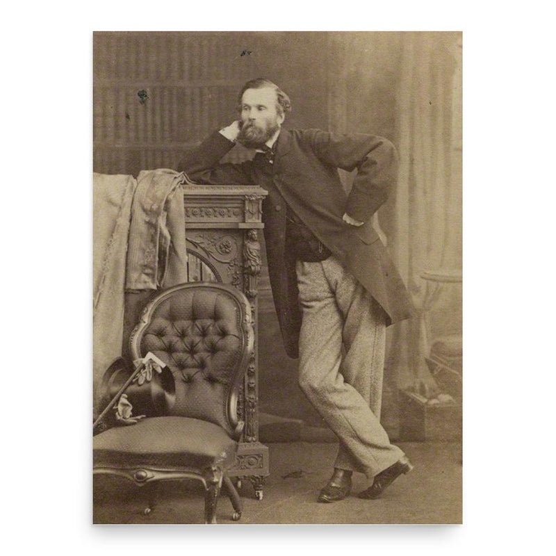 Edward Hopley poster print, in size 18x24 inches.