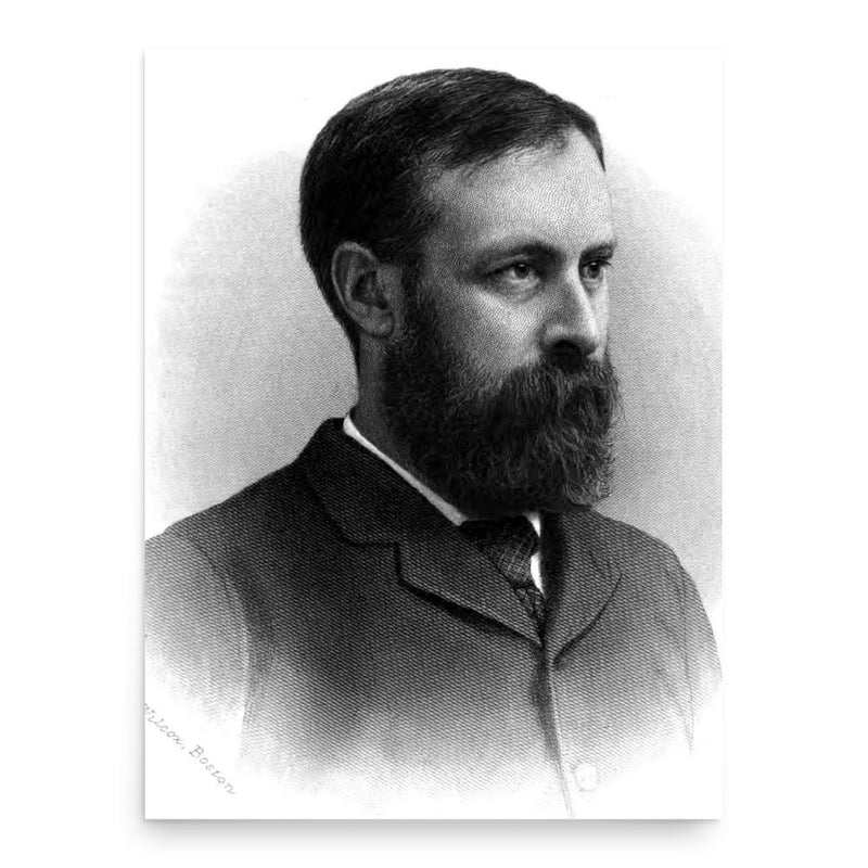 Edward Jackson Lowell poster print, in size 18x24 inches.