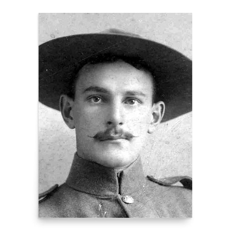 Edward James Gibson Holland poster print, in size 18x24 inches.