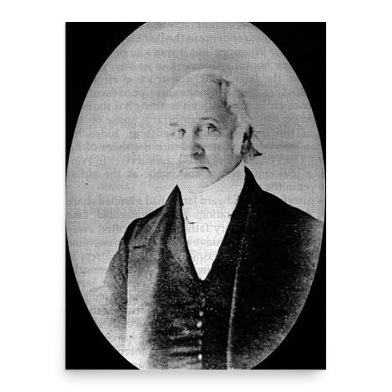 Edward James Jarvis poster print, in size 18x24 inches.