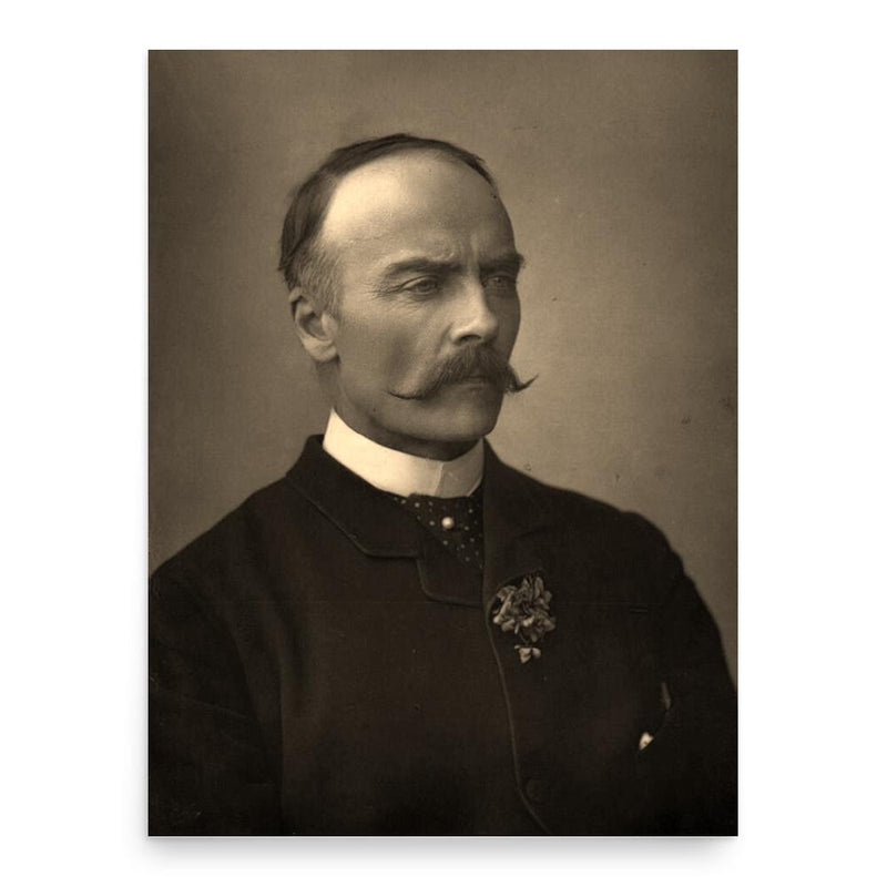 Edward James Saunderson poster print, in size 18x24 inches.