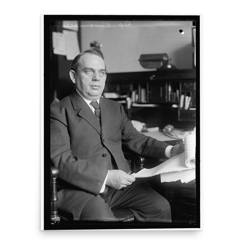 Edward John King poster print, in size 18x24 inches.