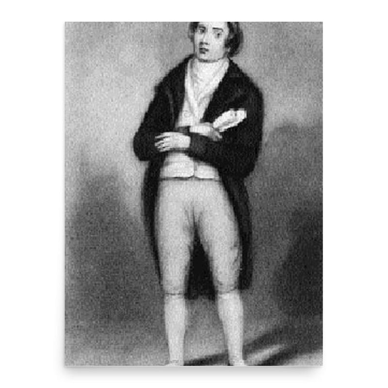 Edward John Newell poster print, in size 18x24 inches.