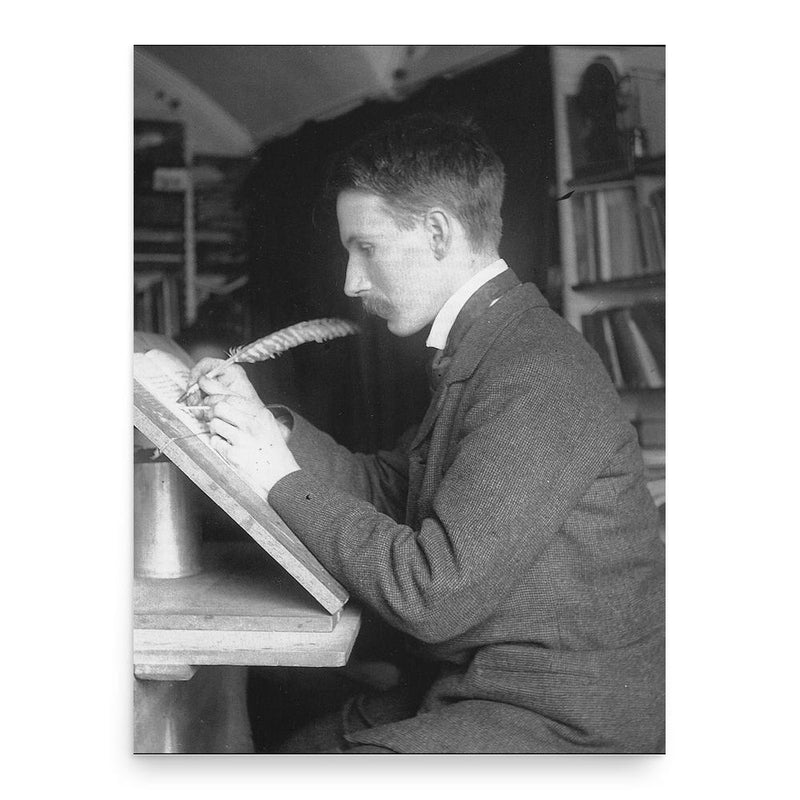 Edward Johnston poster print, in size 18x24 inches.